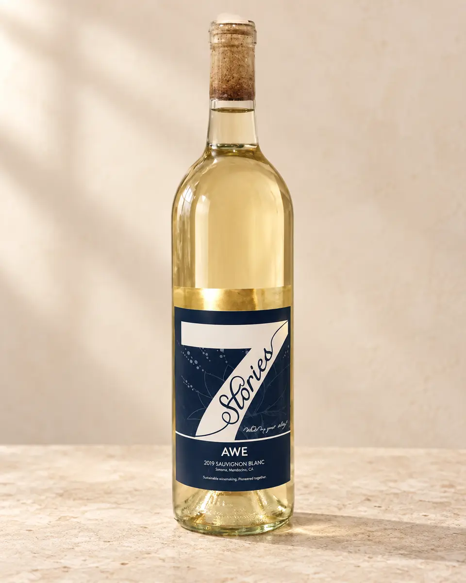 Awe bottle, studio visualization