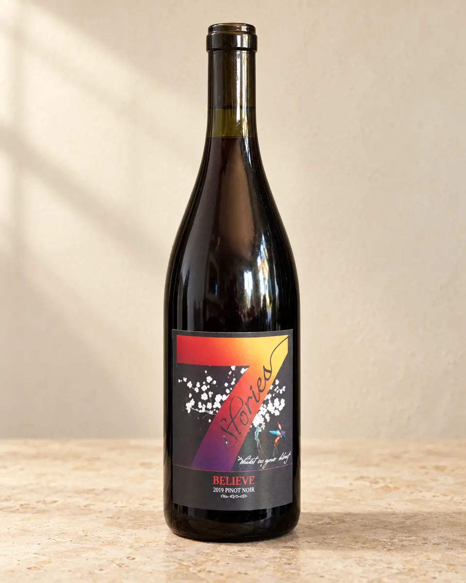 Believe bottle, studio visualization