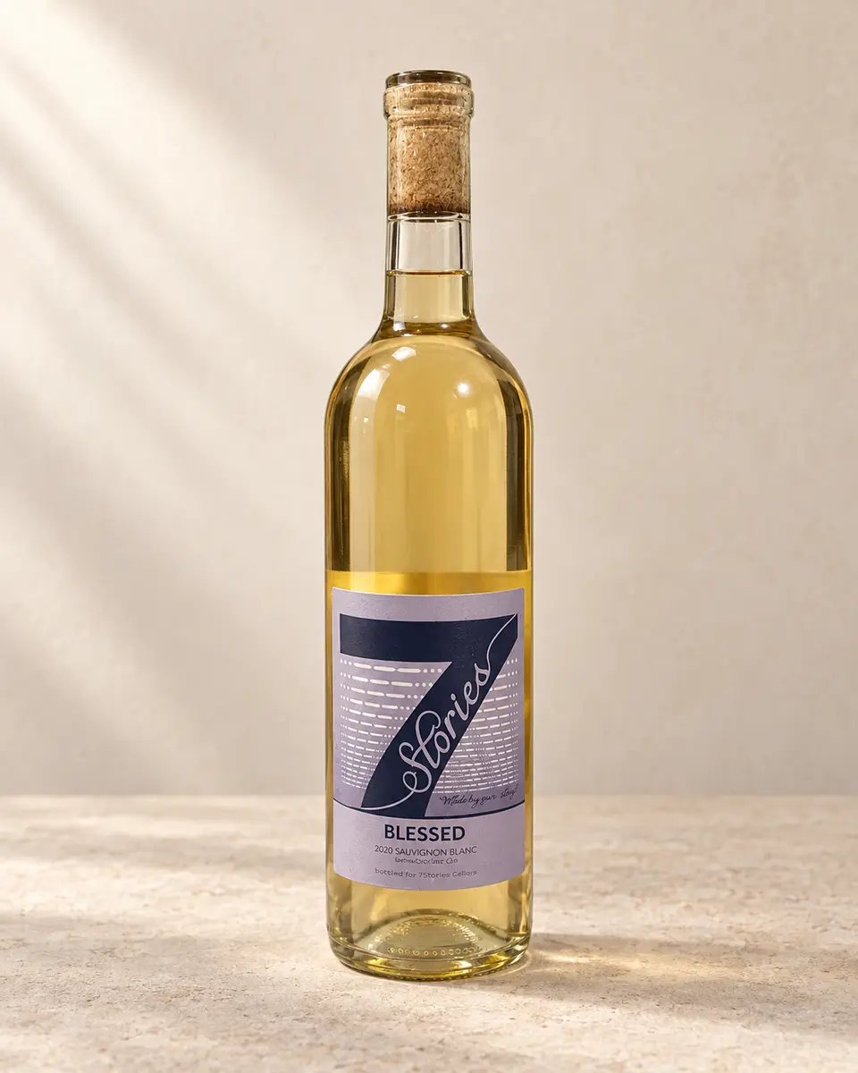 Blessed bottle, studio visualization