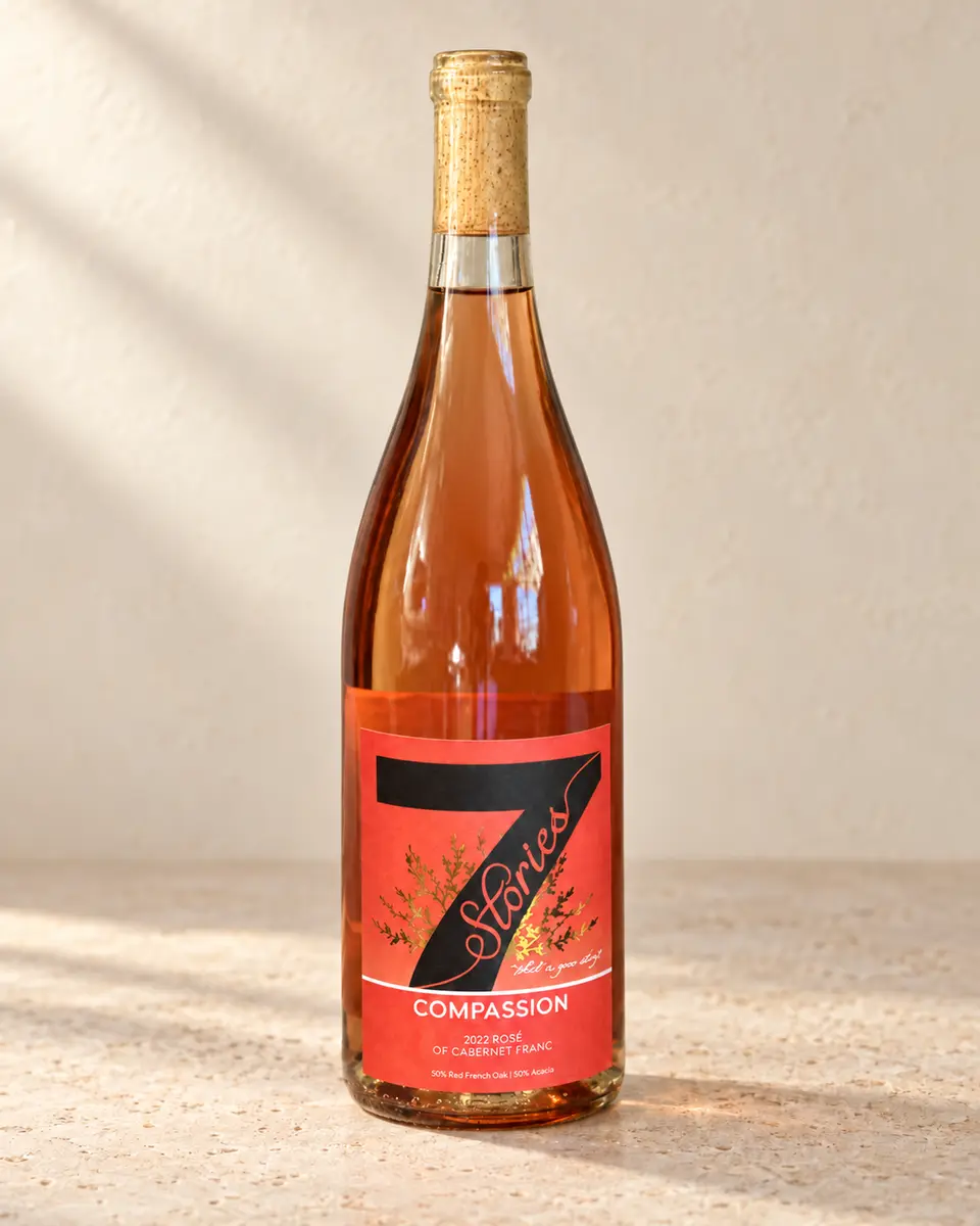 Compassion bottle, studio visualization