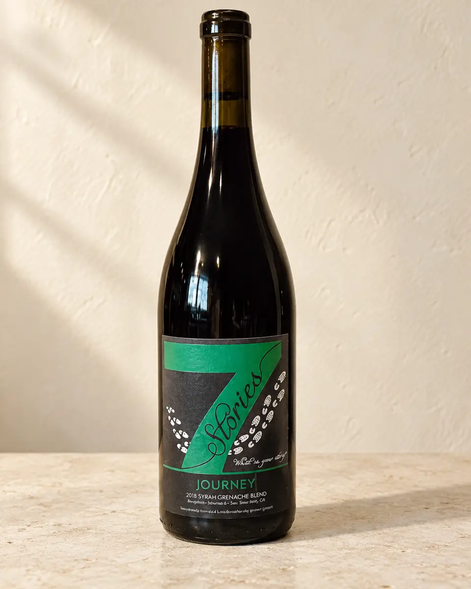 Journey bottle, studio visualization
