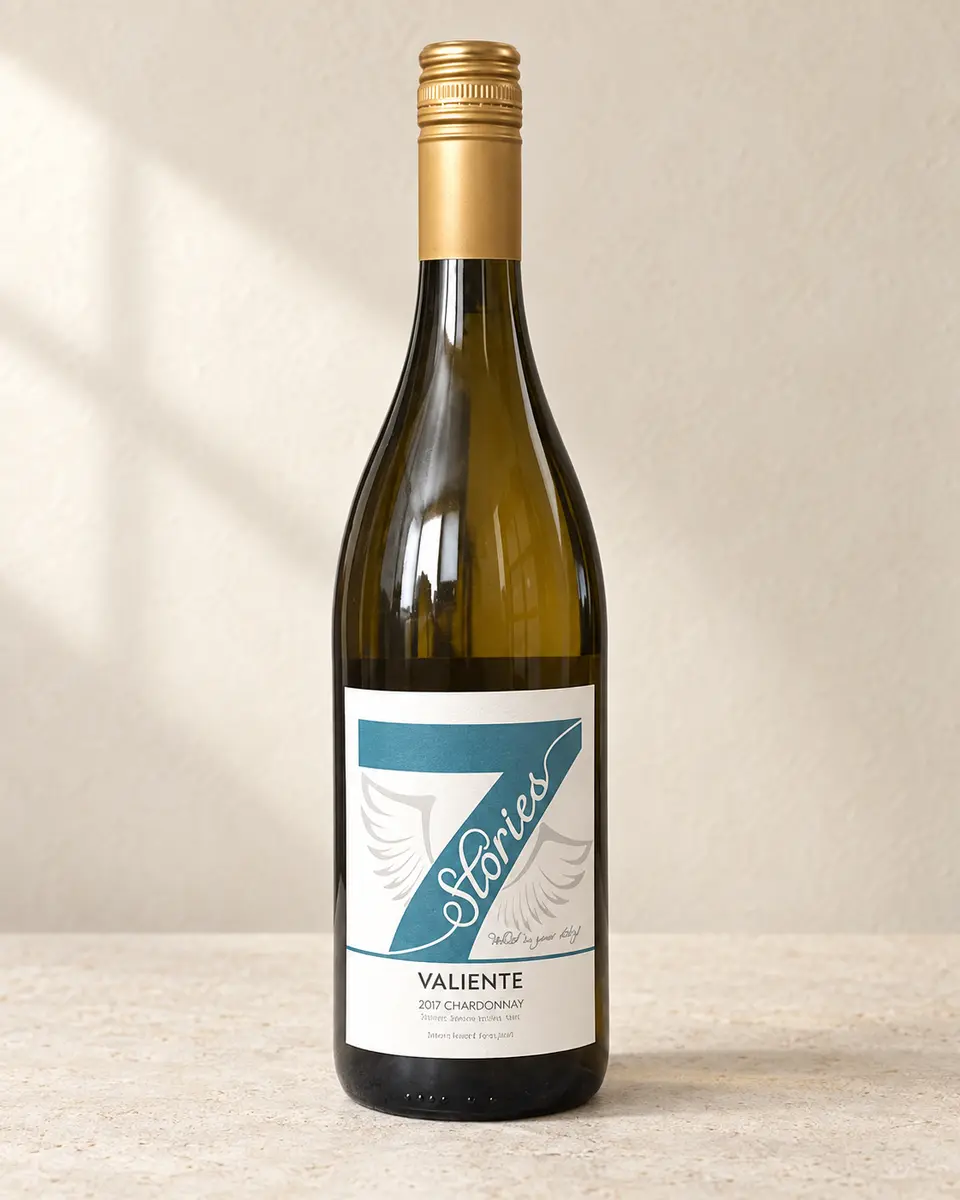 Valiente bottle, studio visualization